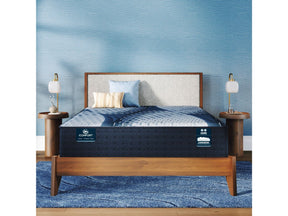 iComfort Iona 13" Light Blue/Multicolor Memory Foam Full Medium Mattress - Ornate Home