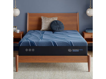 iSeries NXG 4500 Plush 13.5" Dark Blue Memory Foam California King Ultra Plush Mattress - Ornate Home