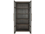 Montclair Cocoa Glass Doors Cabinet