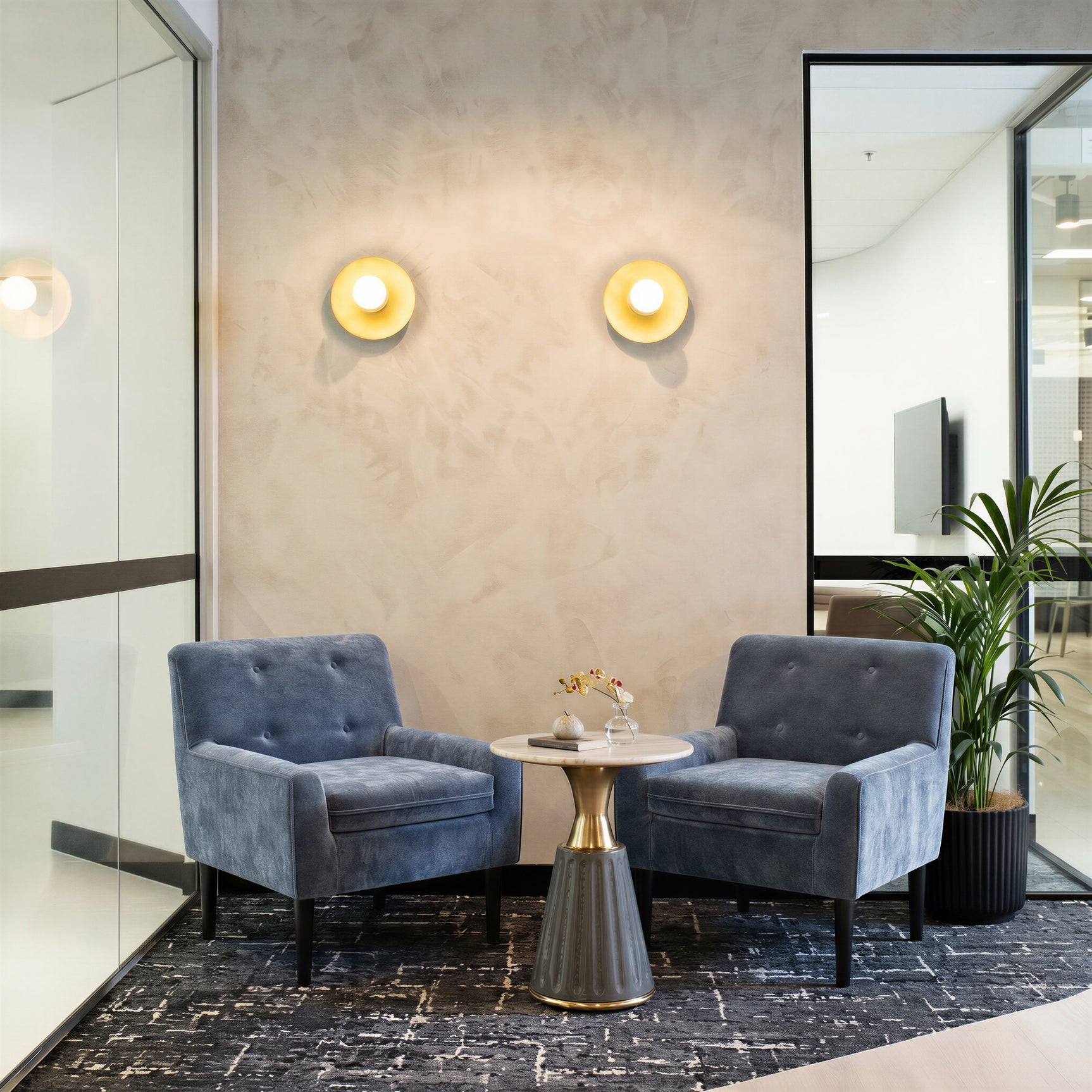 Frankfurt Gray Armchair