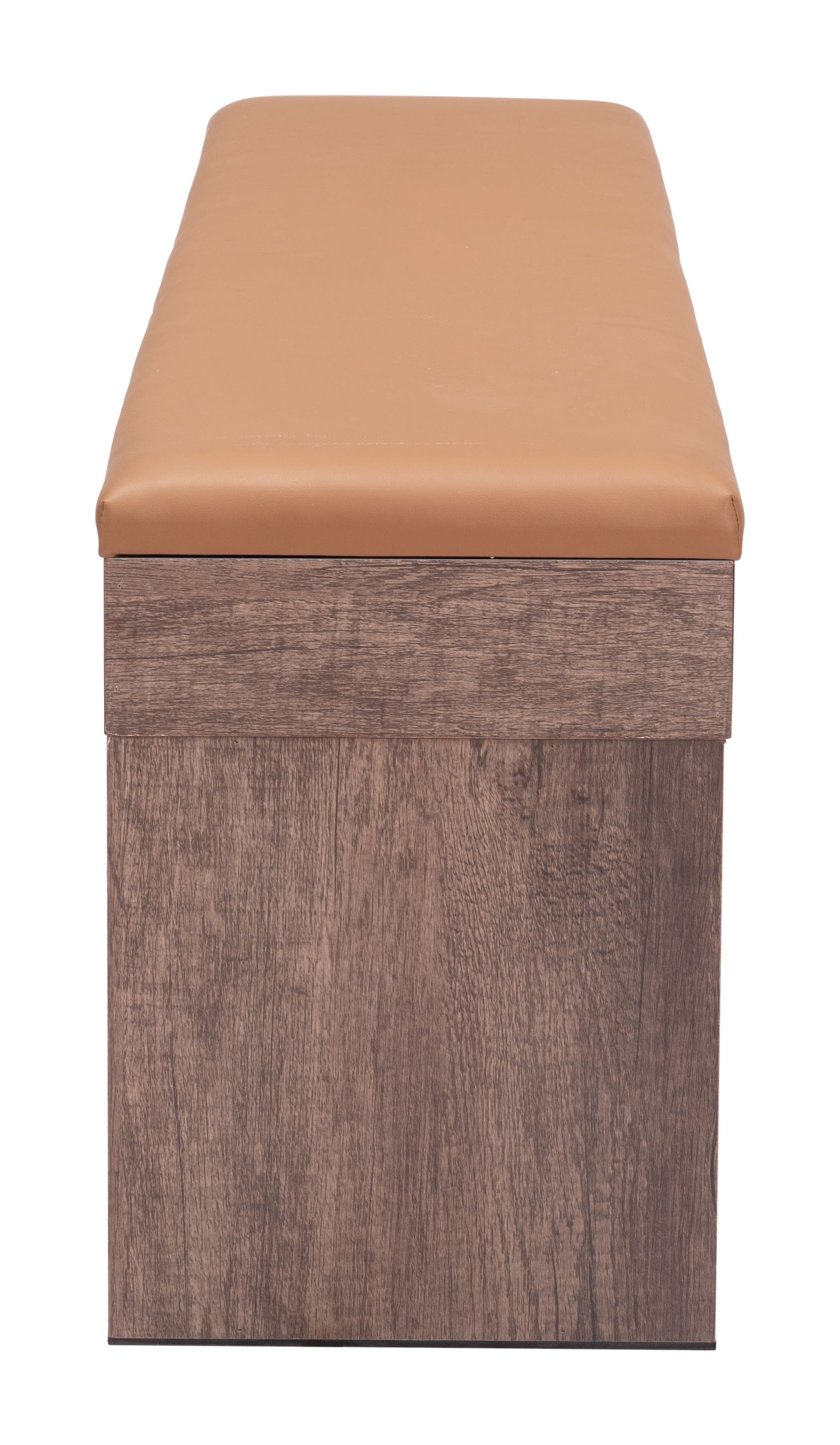 Bonker Brown Storage Bench (Set of 2)