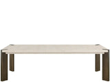 Modern Mist/Smoked Gold Dining Table