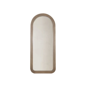 Sadie Ash Wood Floor Mirror - Ornate Home