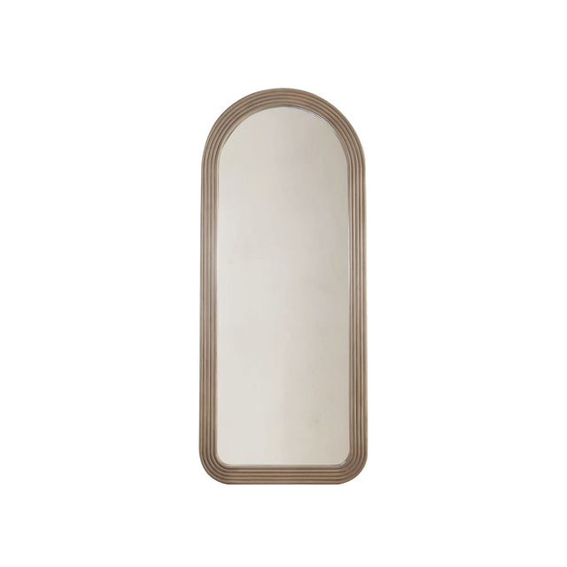 Sadie Ash Wood Floor Mirror - Ornate Home