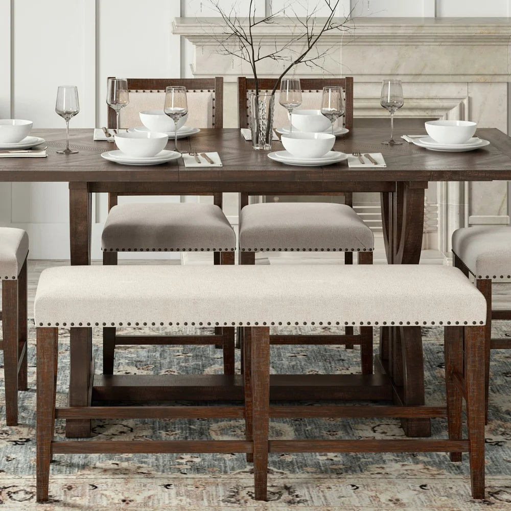 Fairview Ash Backless Dining Bench