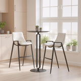 Desi White Barstool (Set of 2)