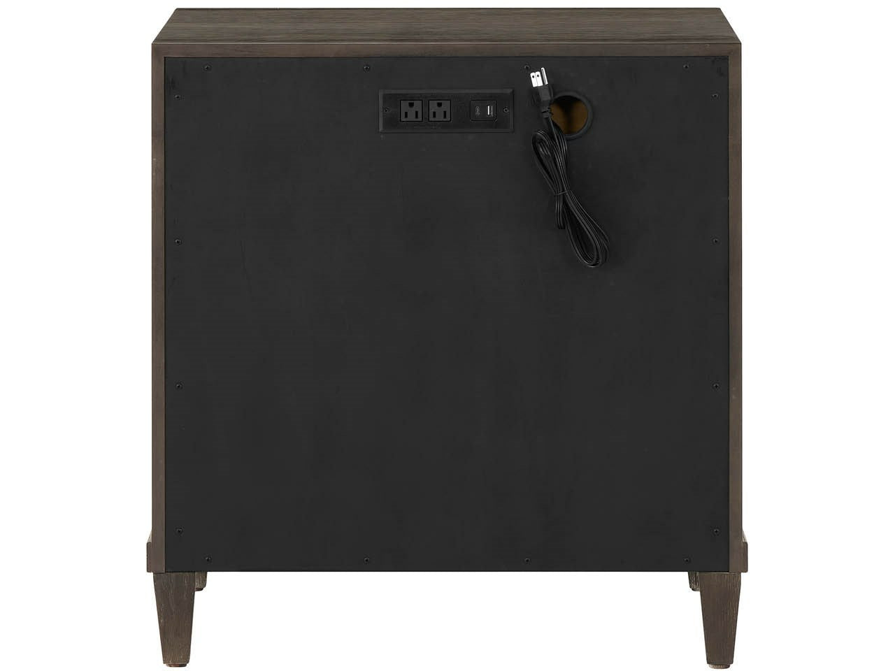 Montclair Cocoa Two Drawers Nightstand
