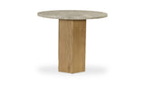 Brando Grey Marble Small Dining Table Silk