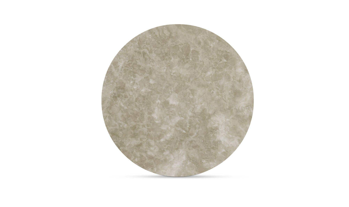 Brando Grey Marble Small Dining Table Silk