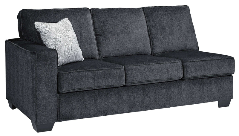 (Online Special Price) Altari Slate 2pc Sectional Sofa w/ LAF Chaise - Ornate Home