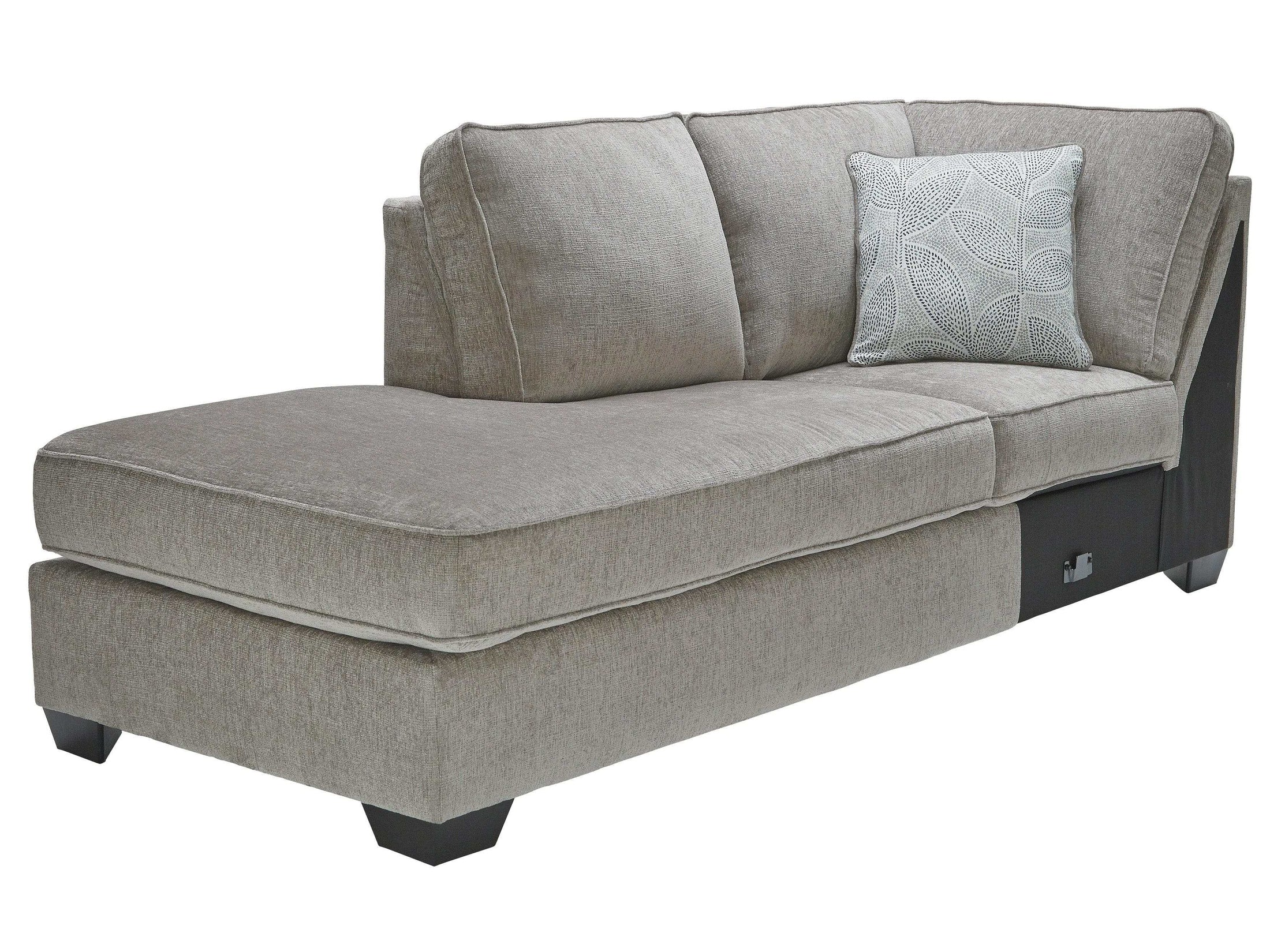 Altari Alloy 2pc Sectional Sofa w/ Chaise - Ornate Home