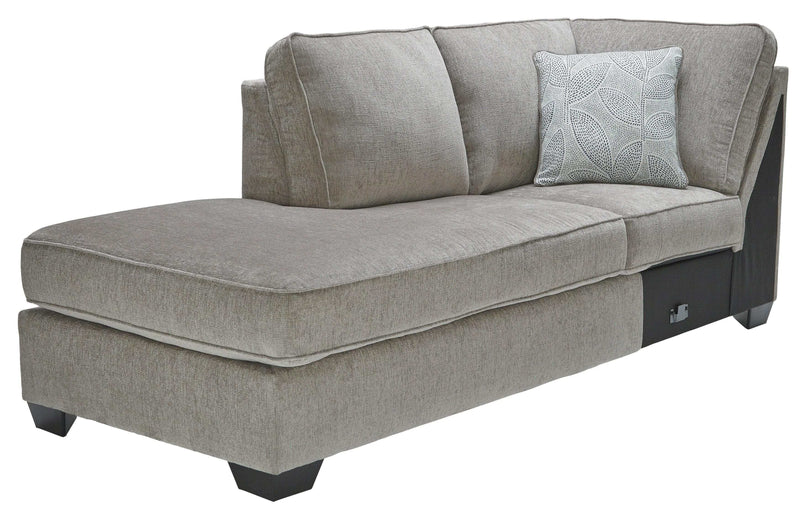 Altari Alloy 2pc Sectional Sofa w/ Chaise - Ornate Home