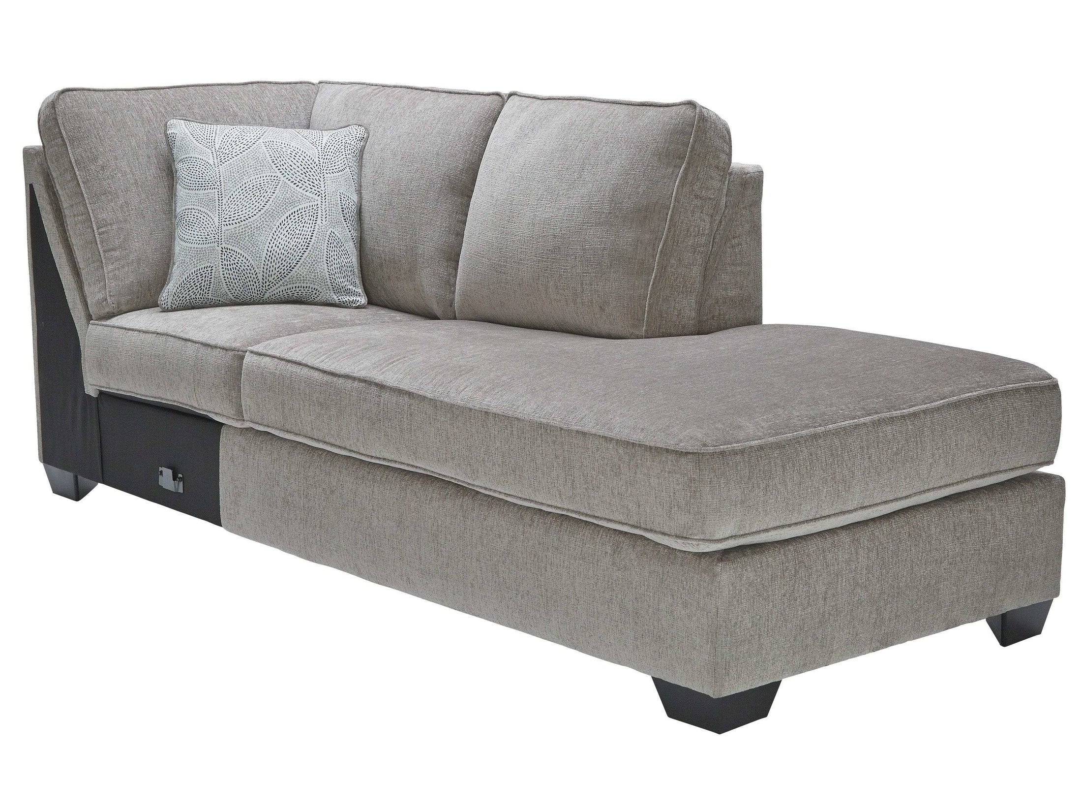 Altari Alloy 2pc Sectional Sofa w/ Chaise - Ornate Home