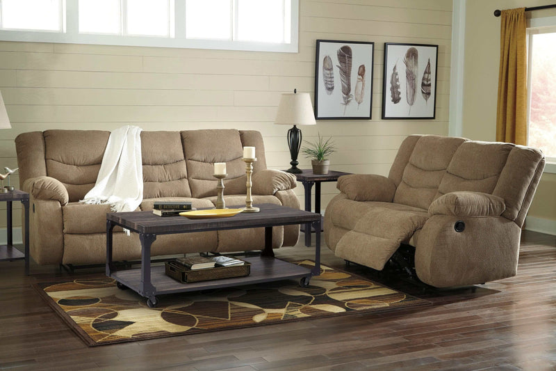 (Online Special Price) Tulen Mocha Manual Reclining Sofa & Loveseat - Ornate Home