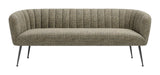Deco Green Tweed Sofa