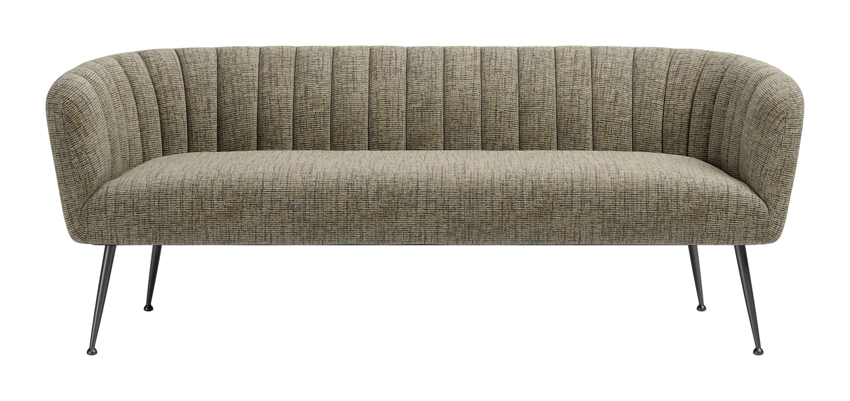 Deco Green Tweed Sofa