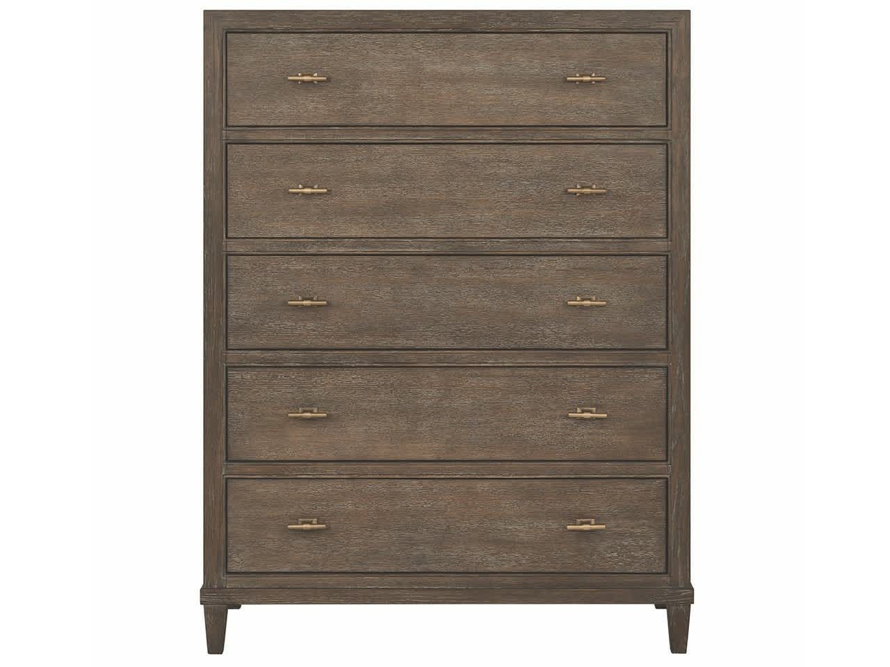 Montclair Cocoa Five Drawers Chest