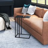 Atom Black Side Table