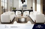 Link Ivory Fabric Sofa - Ornate Home