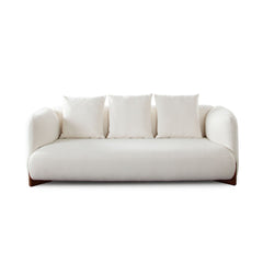 Link Ivory Fabric Sofa - Ornate Home