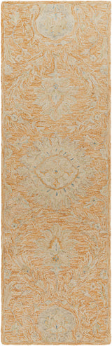 Lonoy 2x3 Small Coral Wool Carpet - Clearance
