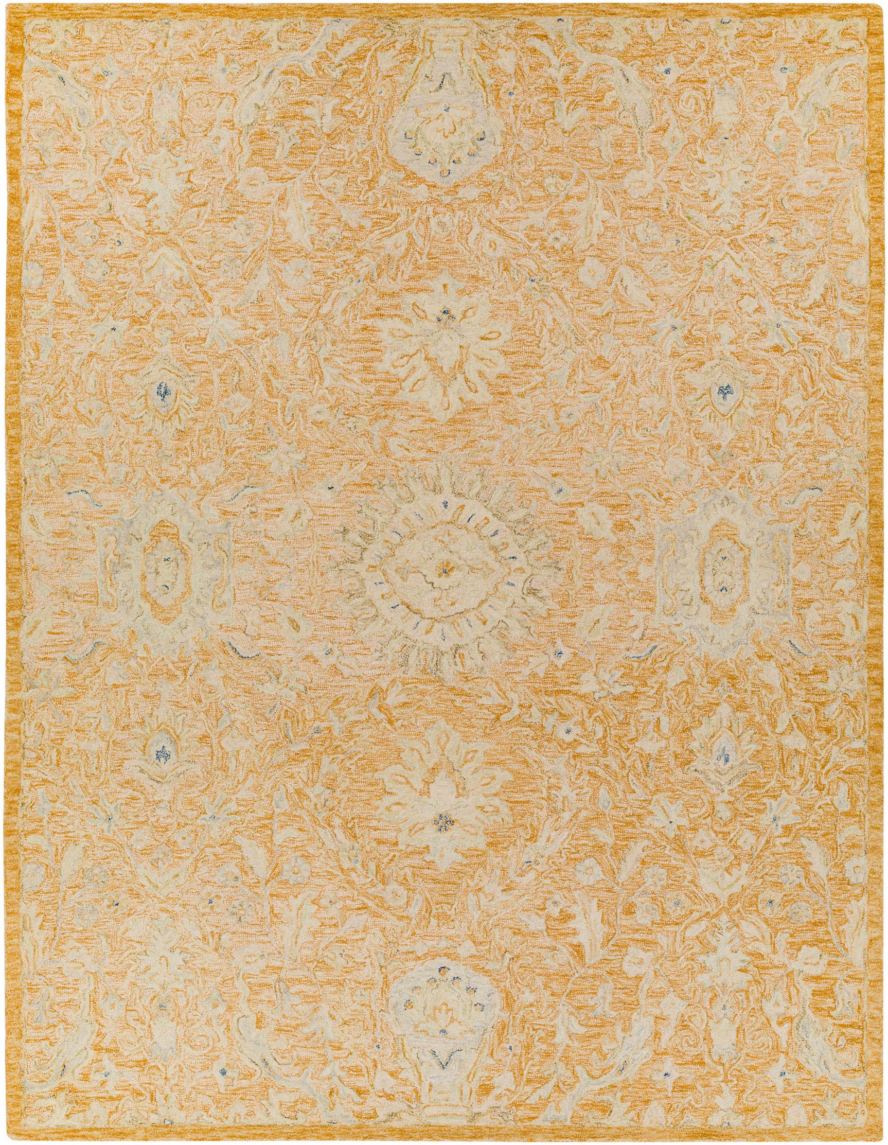 Lonoy 2x3 Small Coral Wool Carpet - Clearance