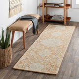 Lonoy 2x3 Small Coral Wool Carpet - Clearance