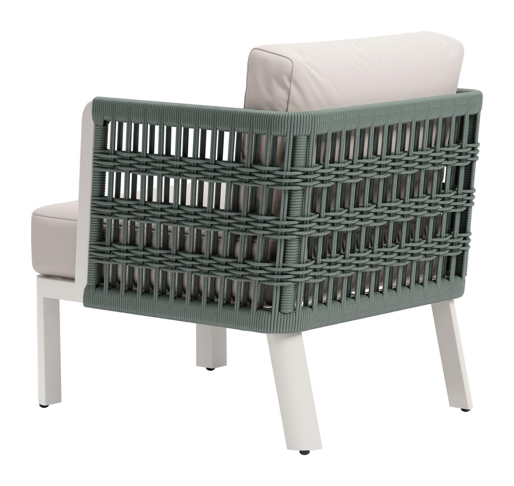 Bridgehampton White Armchair