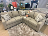 Lucina Quartz Beige 2pc RAF Sectional Sofa - Ornate Home