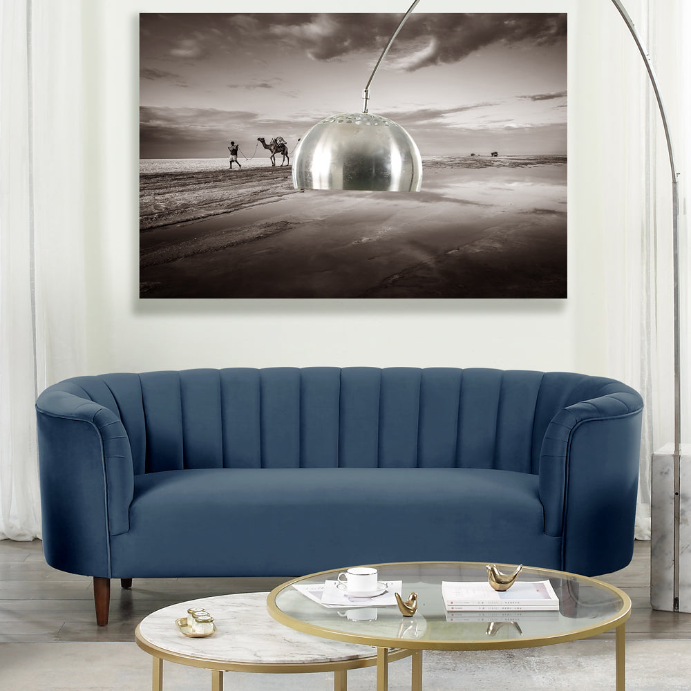 Millephri Blue Sofa