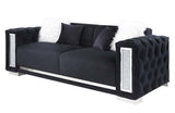 Trislar Black Sofa w/ 4 Pillows