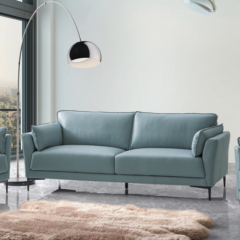 Mesut Light Blue Sofa - Ornate Home