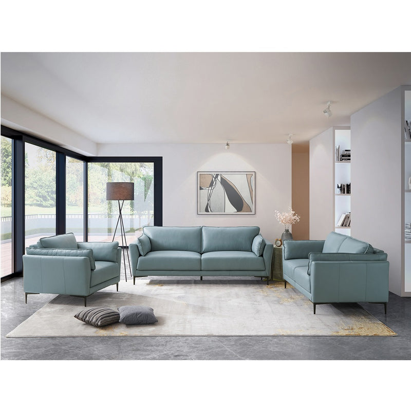 Mesut Light Blue Chair - Ornate Home