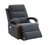 Kayla Gray Power Recliner w/Lift & Heating & Massage