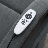 Kayla Gray Power Recliner w/Lift & Heating & Massage