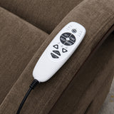 Kayla Chocolate Power Recliner w/Lift & Heating & Massage