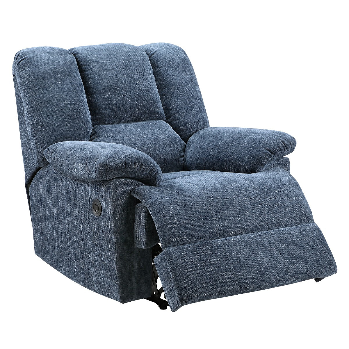 Benson Blue Power Motion Recliner