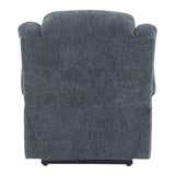 Omarion Blue Power Recliner w/ Lift, Heating & Massage