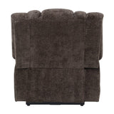Pacay Brown Power Recliner w/ Lift, Heating & Massage