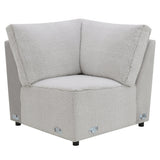 Tarrance Gray Modular Power Reclining Sectional