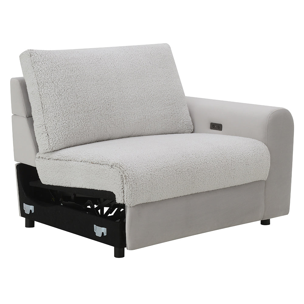 Tarrance Gray Modular Power Reclining Sectional