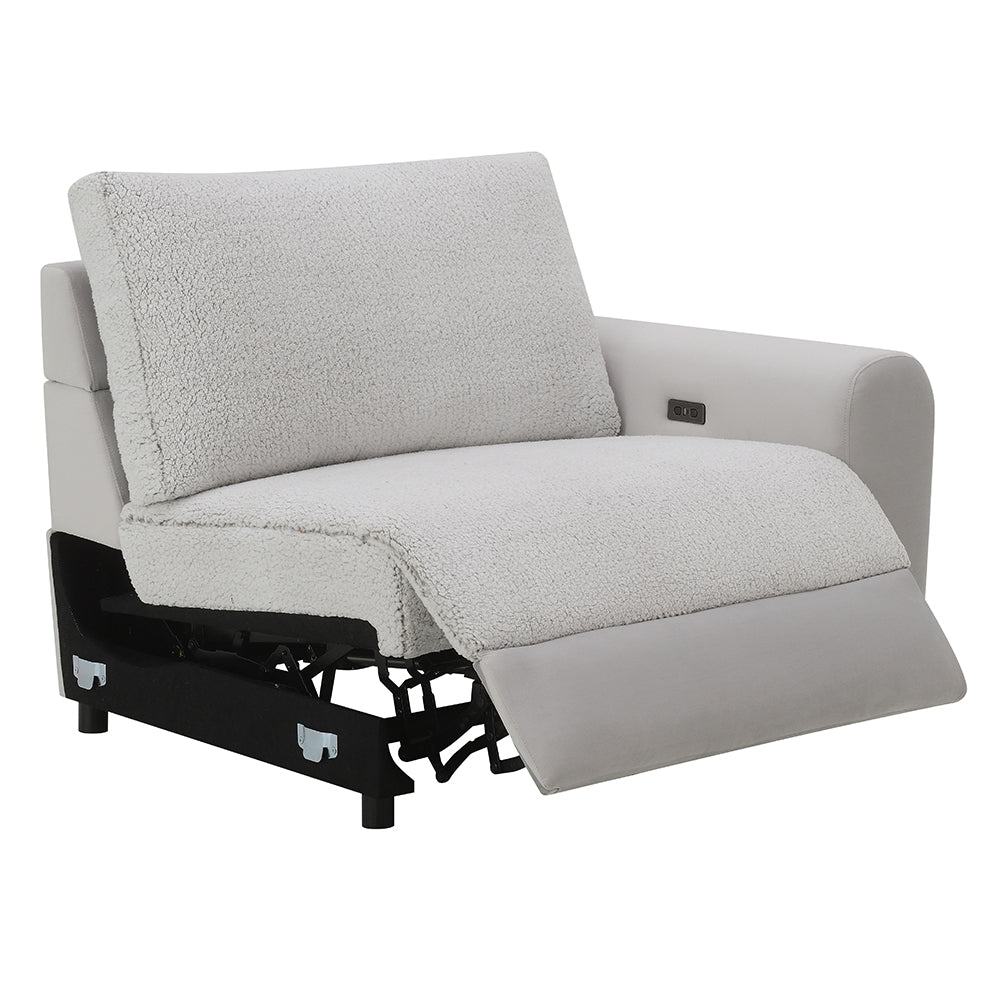 Tarrance Gray Modular Power Reclining Sectional
