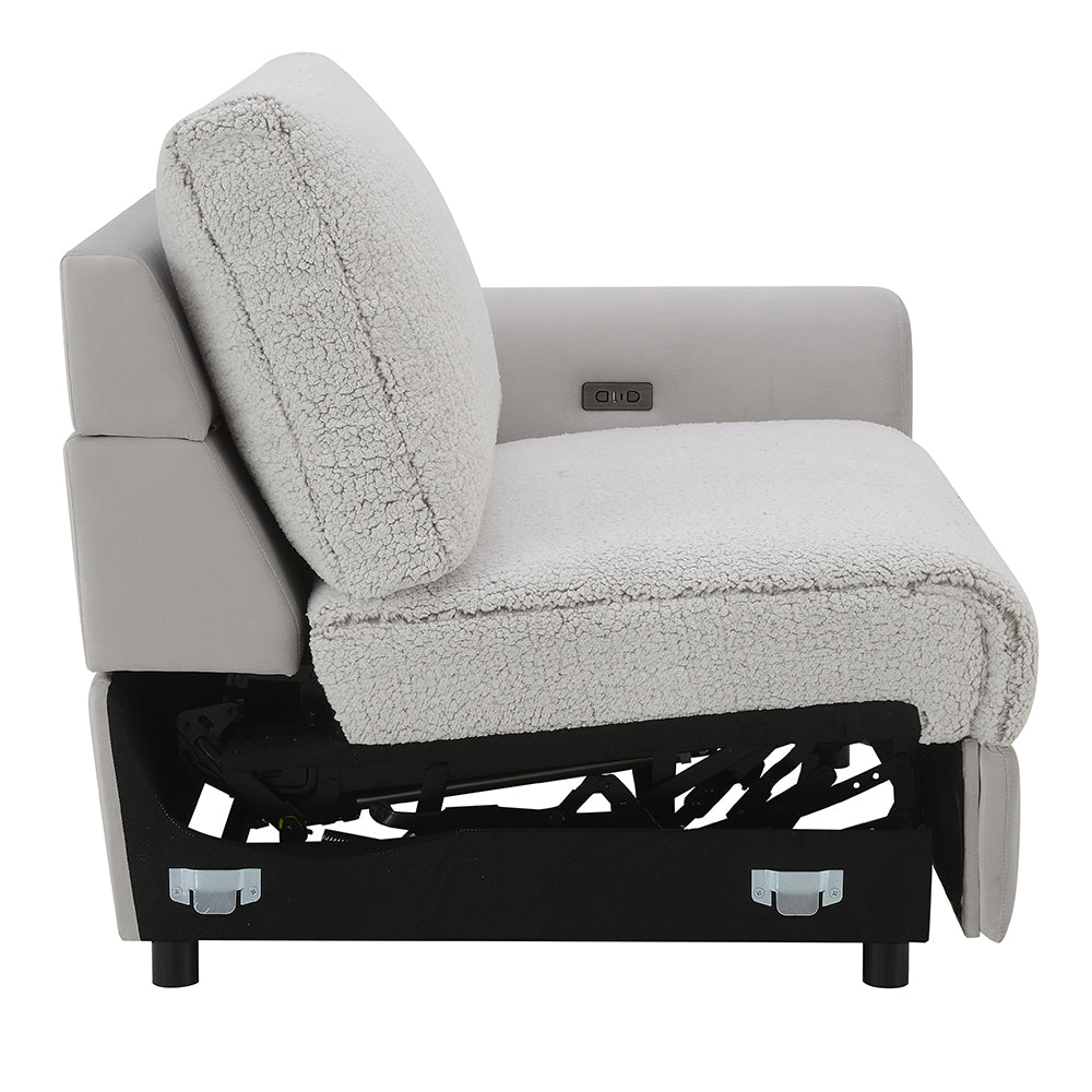 Tarrance Gray Modular Power Reclining Sectional