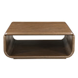 Lanza Dark Walnut Coffee Table