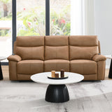 Chavis Brown Power Motion Sofa w/USB & Power Headrest