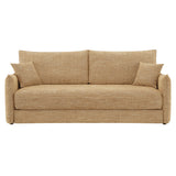 Cadie Mocha Sofa w/ Full-Size Sleeper & 2 Pillows