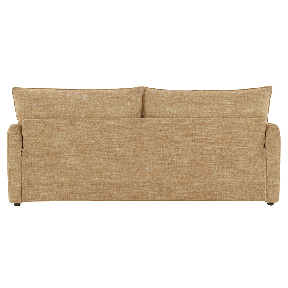 Cadie Mocha Sofa w/ Full-Size Sleeper & 2 Pillows