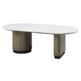 Clayten Engineering Top/Light Oak Coffee Table