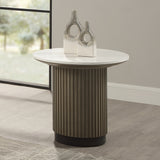 Clayten Engineering Top/Light Oak End Table