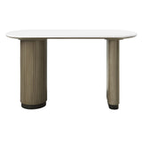Clayten Engineering Top/Light Oak Sofa Table w/Engineering Top